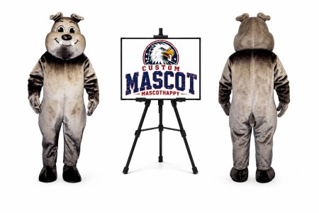 Tuffy Bulldog Mascot Costume