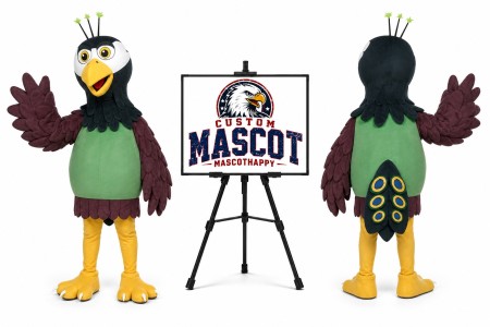 Turkey Farm Mascot Costume