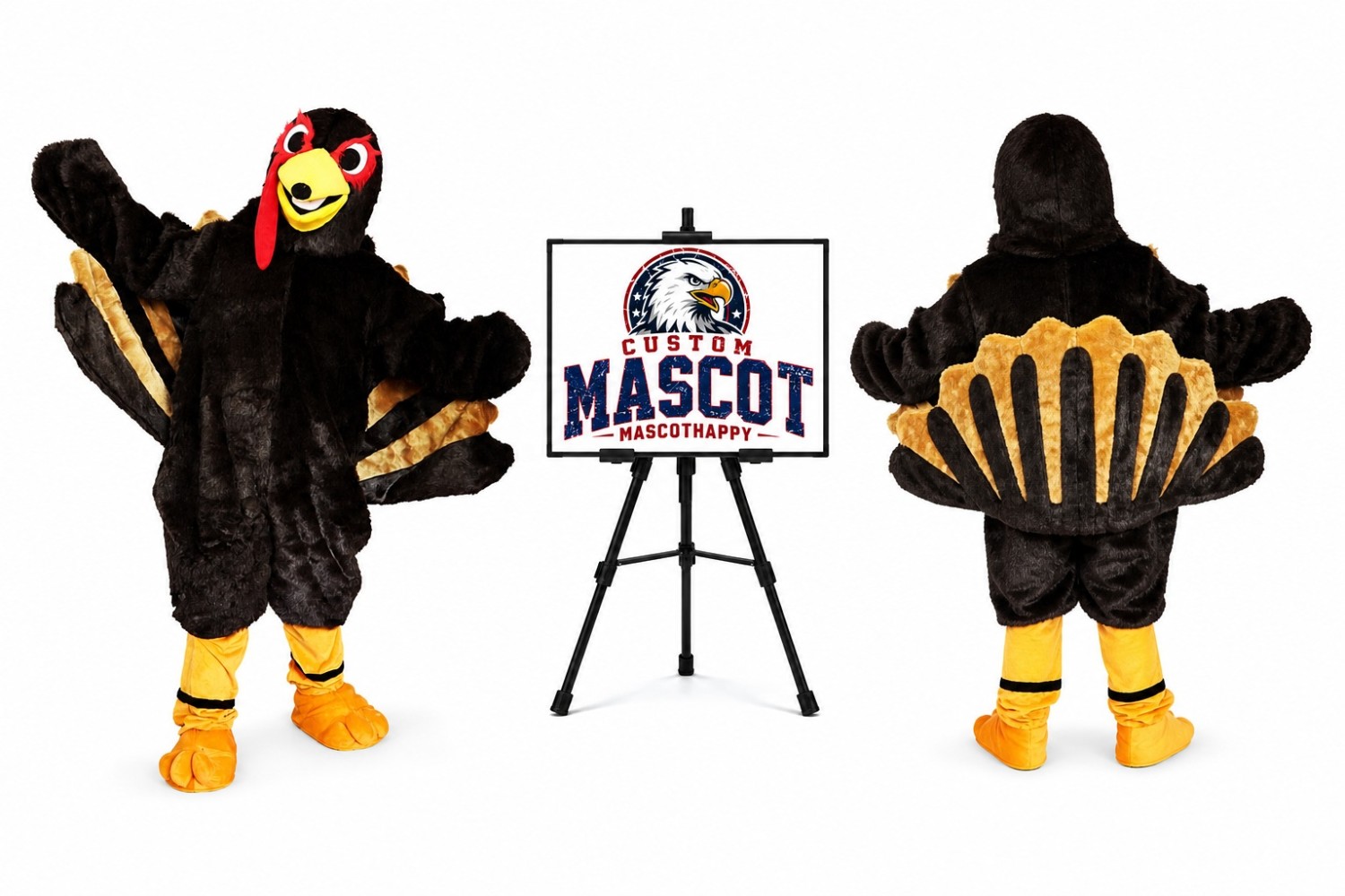 Turkey Mascot Costume Turkey Mascot Costume