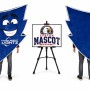 Ultra Bright Lights Thunder Lightning Mascot Costume