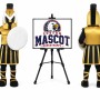 University Spartan Mascot Costume