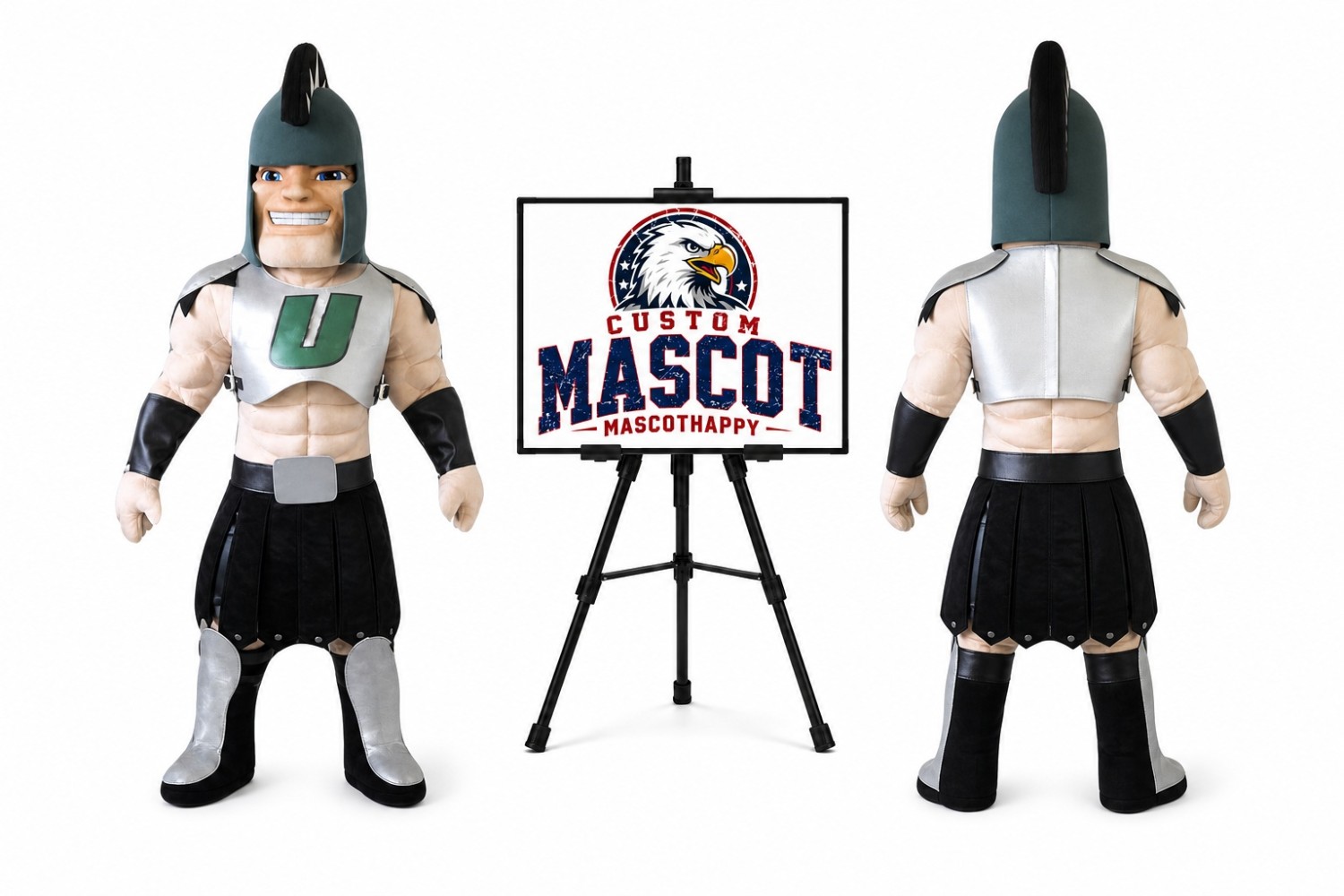 University Spartan Titan Trojan Mascot Costume University Spartan Titan Trojan Mascot Costume