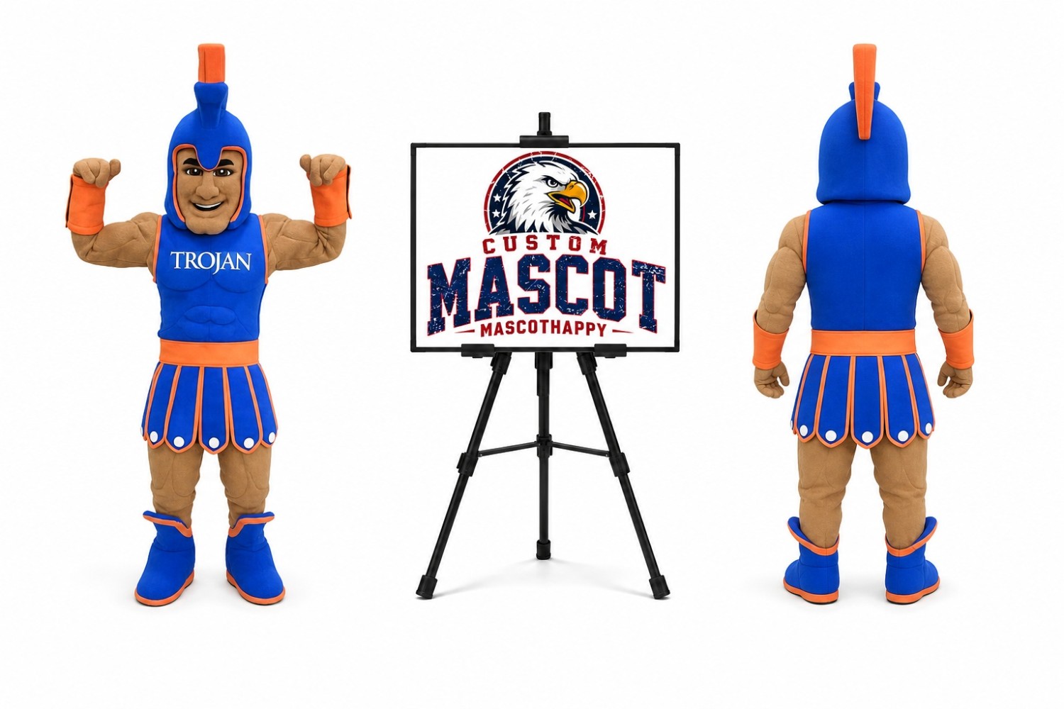 University Trojan Mascot Costume University Trojan Mascot Costume