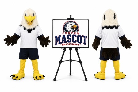 University Eagle Mascot Costume