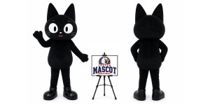 Cartoon Plush Cat Mascot Costume Cartoon Plush Cat Mascot Costume