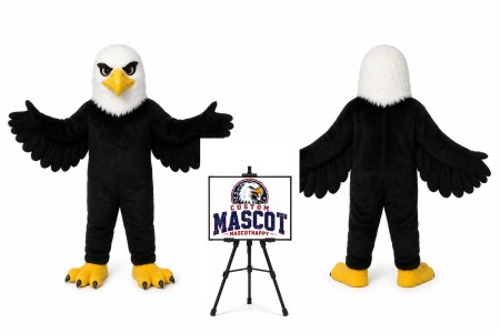 Cartoon Plush Eagle Mascot Costume
