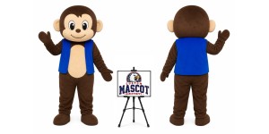 Cartoon Plush Vest Monkey Mascot Costume Cartoon Plush Vest Monkey Mascot Costume