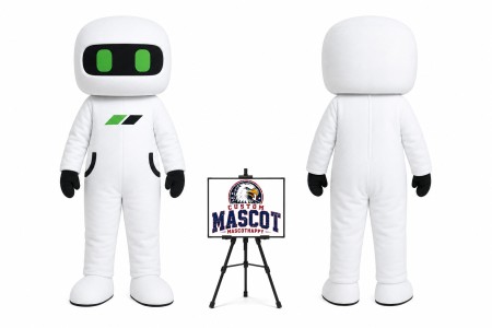 Cartoon Plush Cartoon Robot Mascot Costume