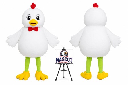 Cartoon Plush Little Chicken Mascot Costume