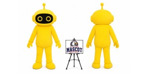 Cartoon Plush Robot Mascot Costume Cartoon Plush Robot Mascot Costume