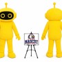 Cartoon Plush Robot Mascot Costume