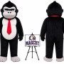 Cartoon Plush Gorilla Mascot Costume