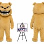 Cartoon Plush Little Dog Mascot Costume