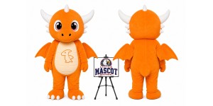 Cartoon Plush Pterosaur Dragon Mascot Costume Cartoon Plush Pterosaur Dragon Mascot Costume