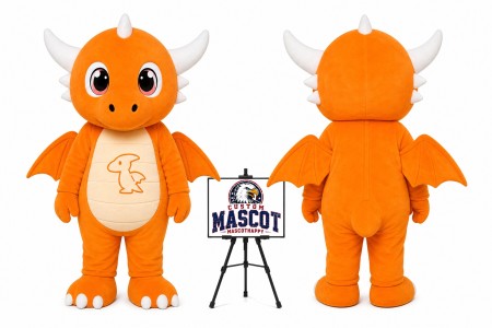 Cartoon Plush Pterosaur Dragon Mascot Costume