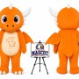 Cartoon Plush Pterosaur Dragon Mascot Costume