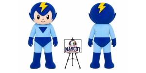 Cartoon Plush Warrior Mascot Costume Cartoon Plush Warrior Mascot Costume