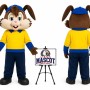 Cartoon Rabbit Mascot Costume for Easter Events