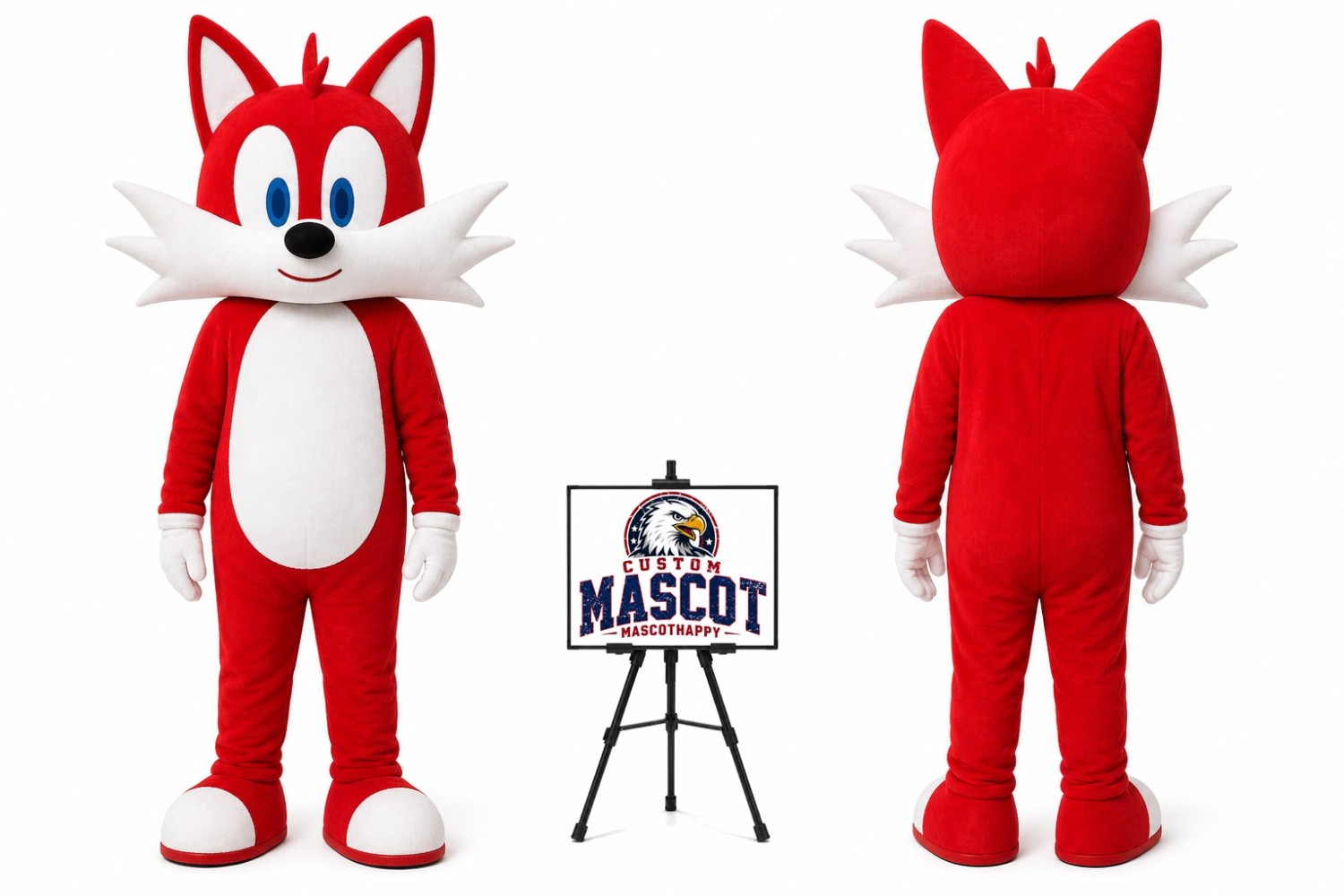 Cartoon Fox Mascot Costume Cartoon Fox Mascot Costume