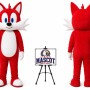 Cartoon Fox Mascot Costume