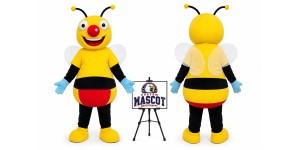 Cartoon Nose Bee Mascot Costume Cartoon Nose Bee Mascot Costume