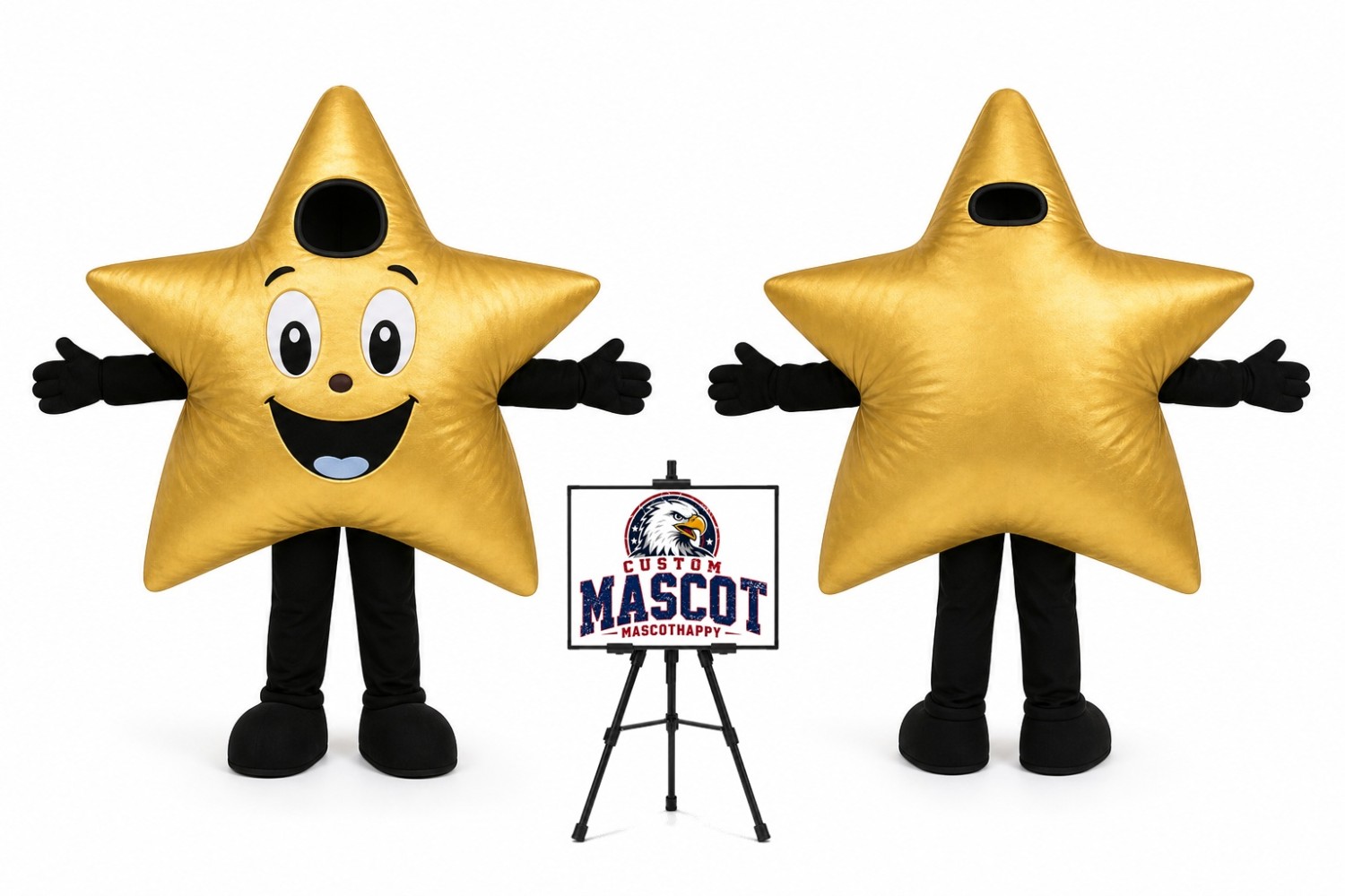 Cartoon Stars Mascot Costume Cartoon Stars Mascot Costume