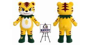 Cartoon Tiger King Mascot Costume Cartoon Tiger King Mascot Costume