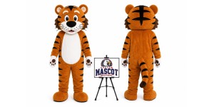 Cartoon Tiger Mascot Costume Cartoon Tiger Mascot Costume