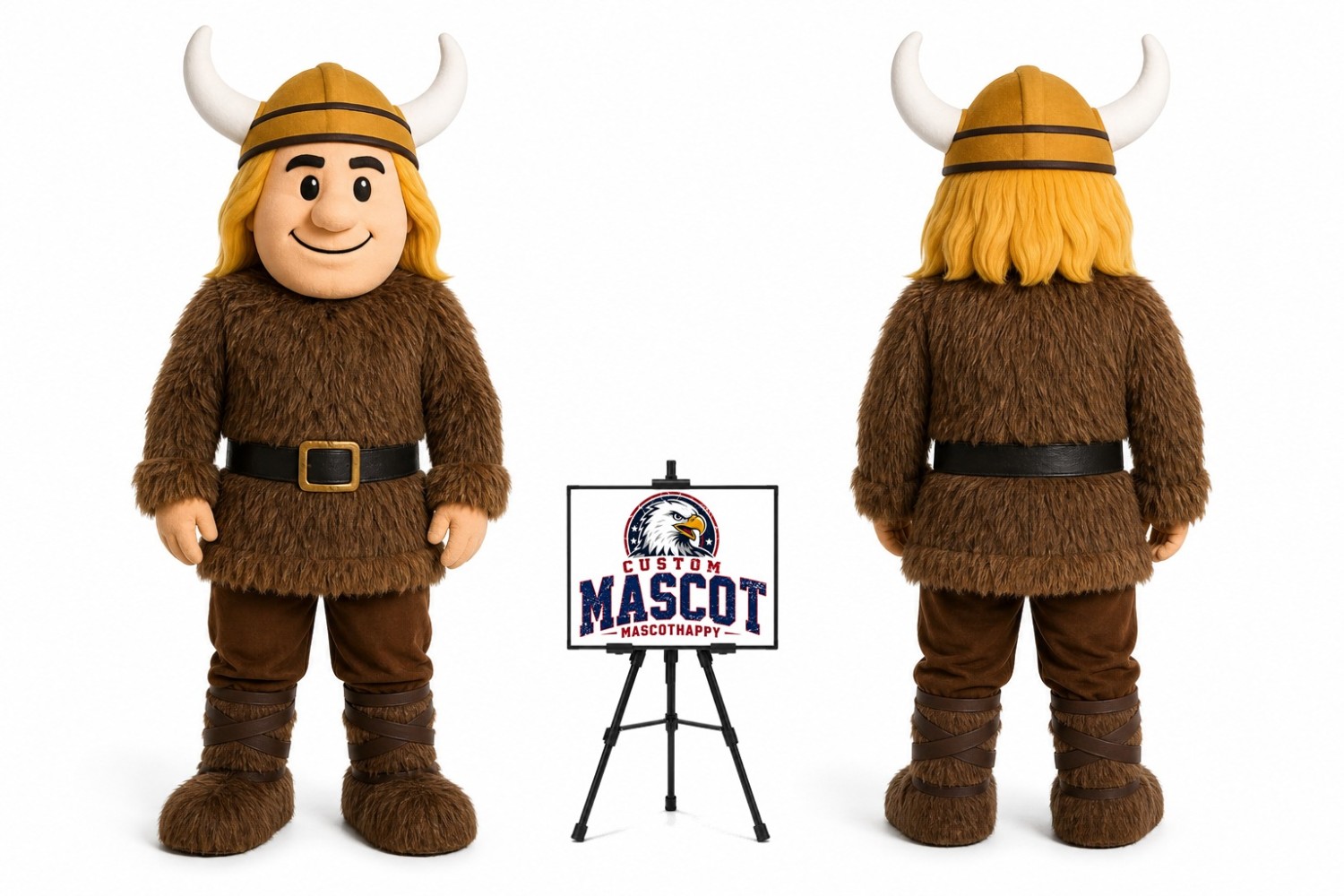 Cartoon Warrior Mascot Costume Cartoon Warrior Mascot Costume