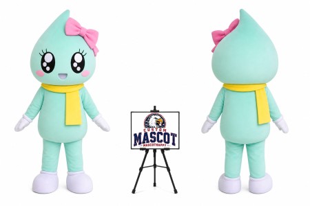 Cartoon Water Drop Mascot Costume