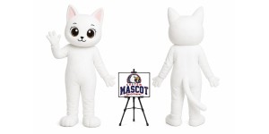 Cartoon Cat Mascot Costume Cartoon Cat Mascot Costume