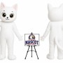 Cartoon Cat Mascot Costume