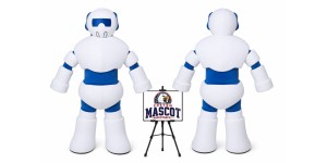 Cartoon Robot Mascot Costume Cartoon Robot Mascot Costume