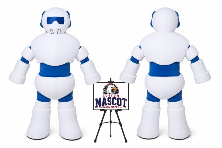 Cartoon Robot Mascot Costume