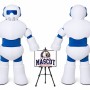 Cartoon Robot Mascot Costume