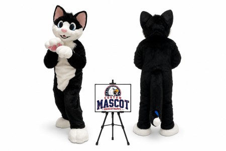 Cat Realistic Fursuit Animal Mascot Costume