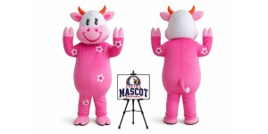 Cattle Cow Mascot Costume Cattle Cow Mascot Costume