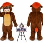 Cattle Cartoon Mascot Costume for Halloween Events