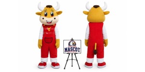 Cattle Cow Mascot Costume Cattle Cow Mascot Costume