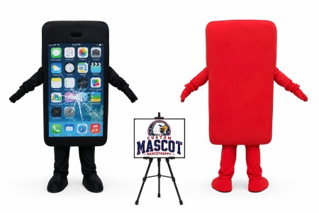 Cell Phone Mascot Costume