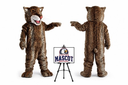 Cheetah Leopard Jaguar Mascot Costume