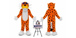 Cheetah Leopard Mascot Costume Cheetah Leopard Mascot Costume