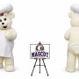 Chef Bear Mascot Costume for Food Events