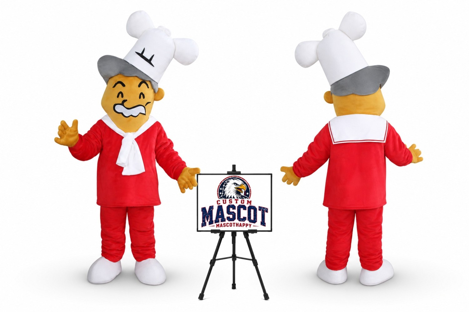 Chef Mascot Adult Chef Costume Chef Mascot Costume for Food Events Chef Mascot Adult Chef Costume Chef Mascot Costume for Food Events