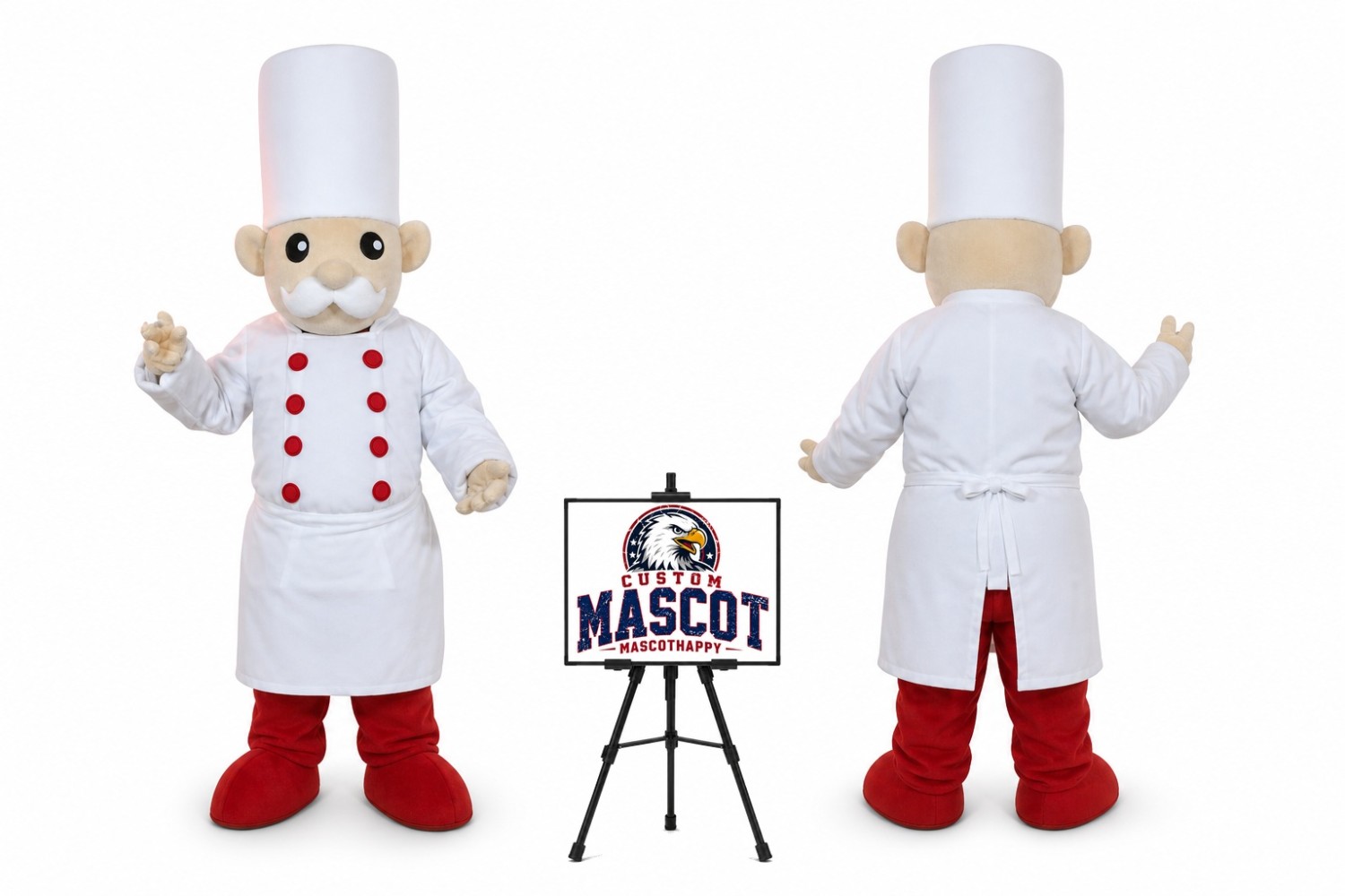 Chef Mascot Costume for Food Events Chef Mascot Costume for Food Events
