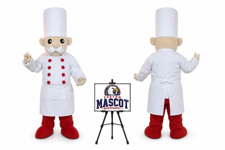 Chef Mascot Costume for Food Events