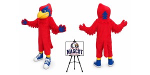 Cheney Cardinal Mascot Costume Cheney Cardinal Mascot Costume