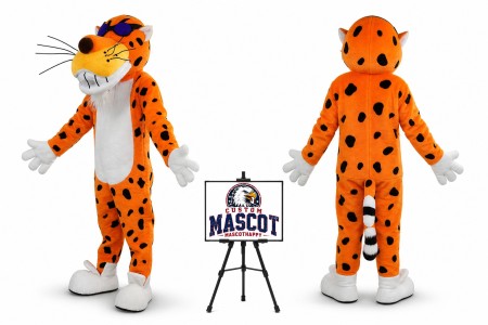 Chester Cheetah Leopard Carnival Mascot Costume