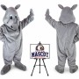 Happy Rhino Mascot Costume