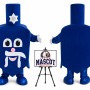 Happy Shabbat Dreidel Mascot Costume
